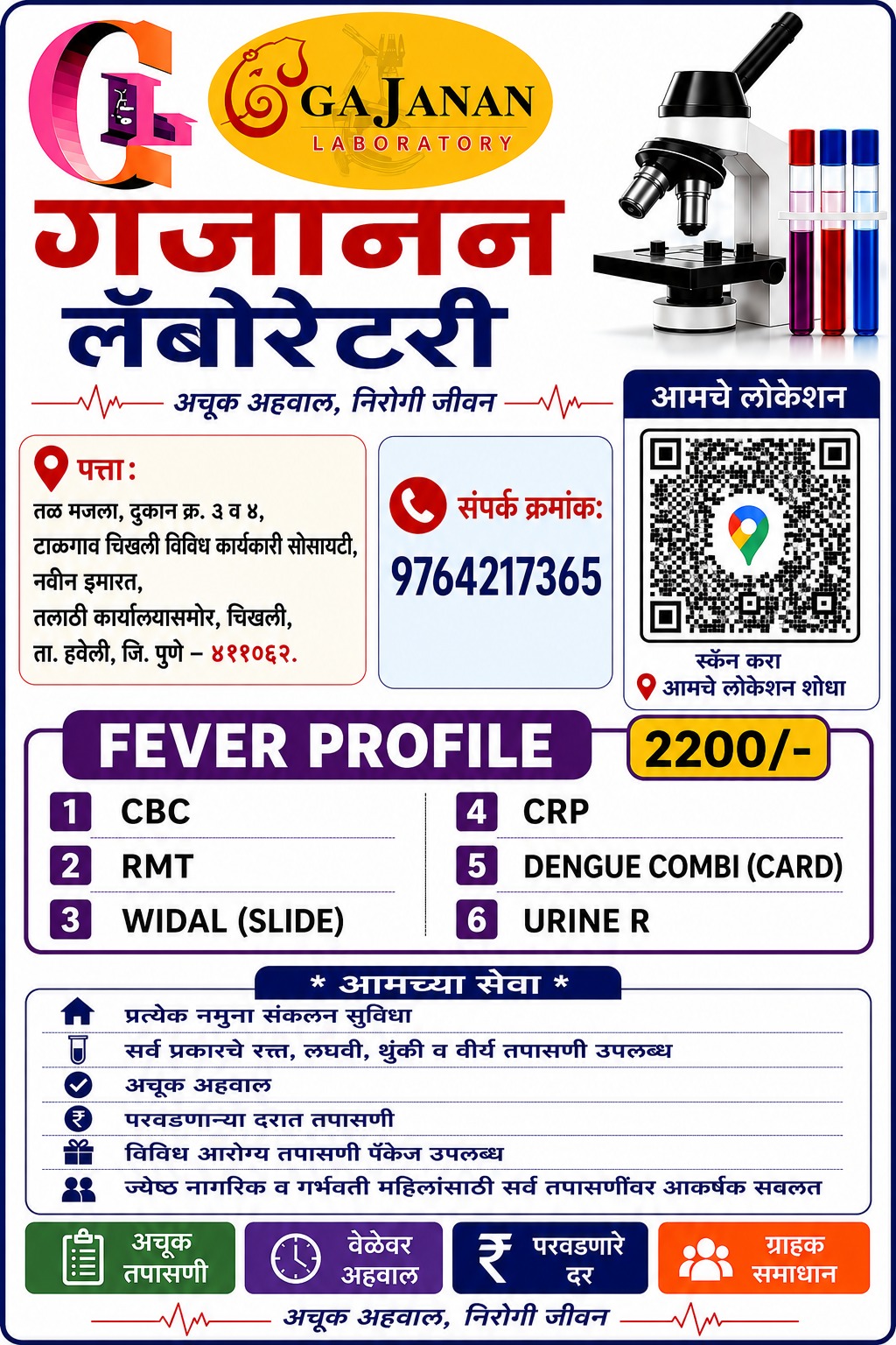 Fever Profile — Gajanan Laboratory